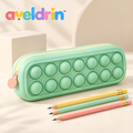 Aveldrin™ Pop Bubble Silicone Pencil Case