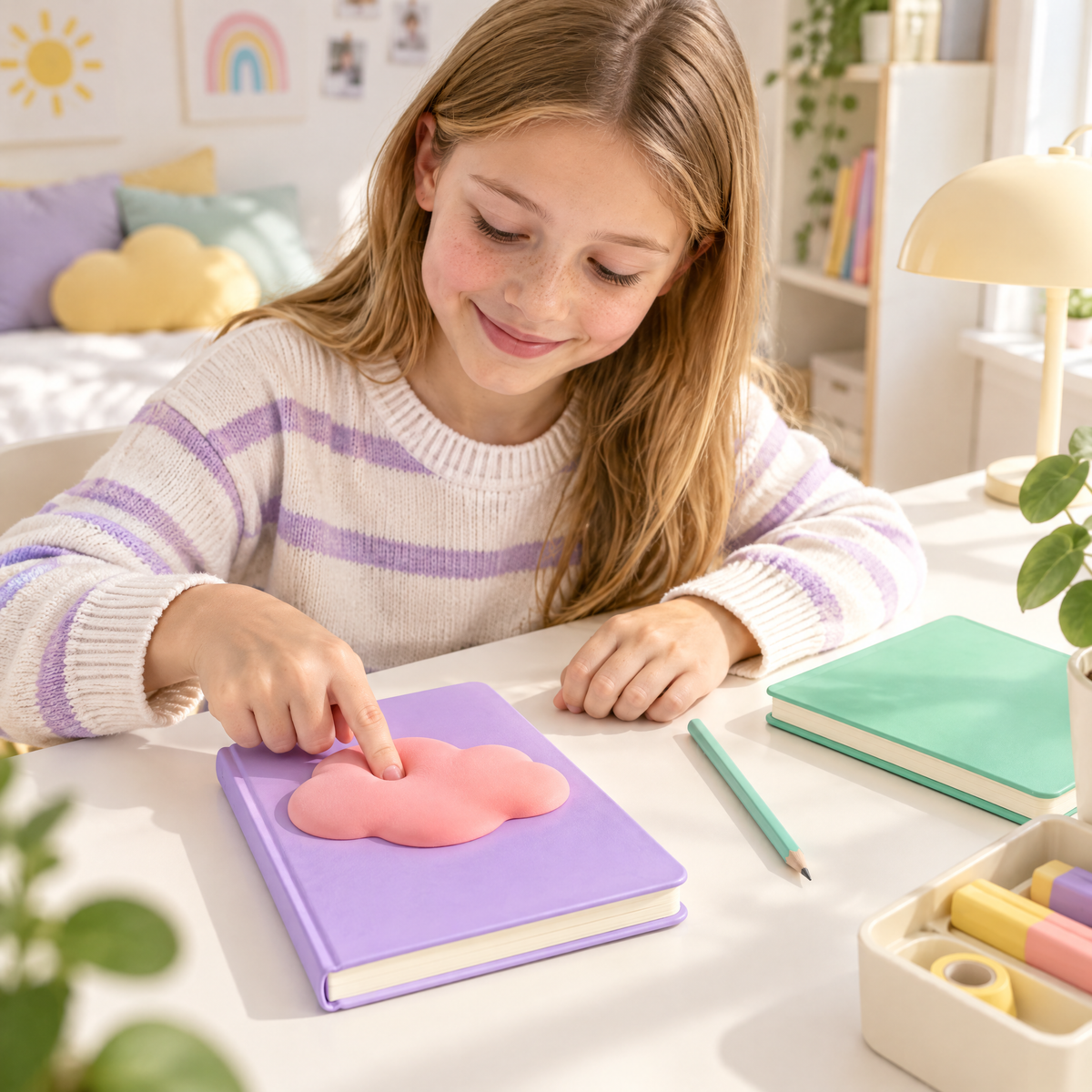 Aveldrin™ Soft Cloud Cover Notebook