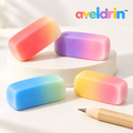 Aveldrin™ Gradient Color Block Eraser Set