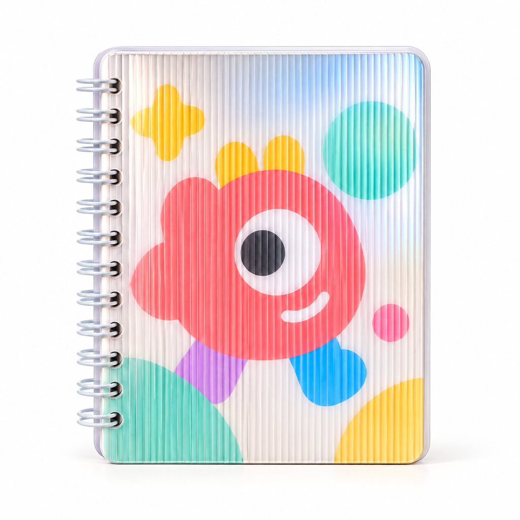 Aveldrin™ Cute Character Spiral Notebook