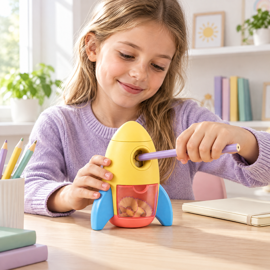 Aveldrin™ Rocket Pencil Sharpener