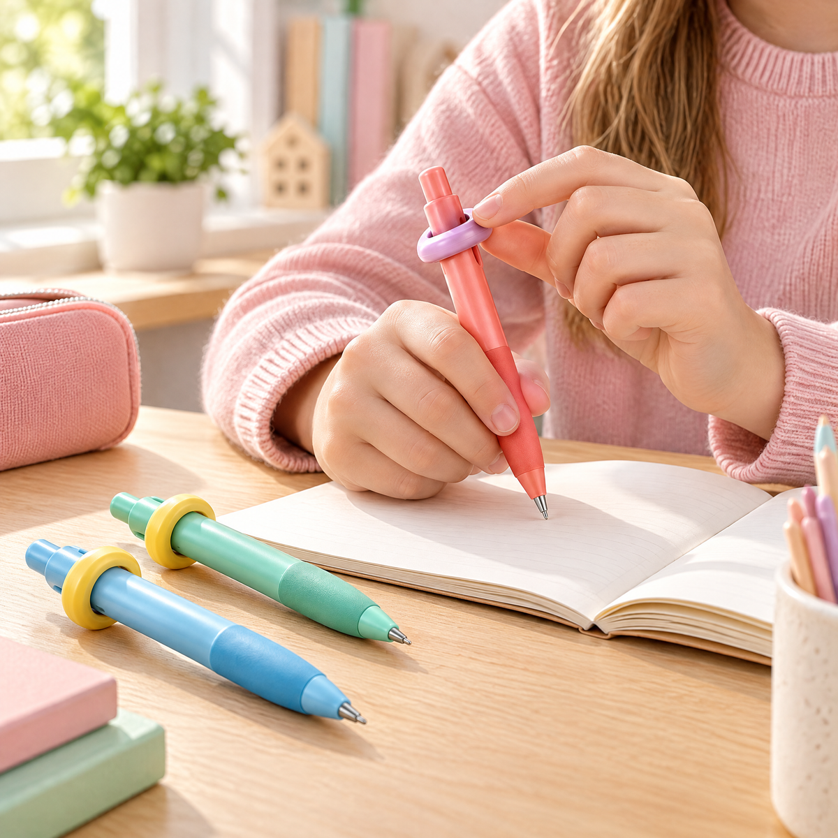 Aveldrin™ Fidget Ring Pen Set