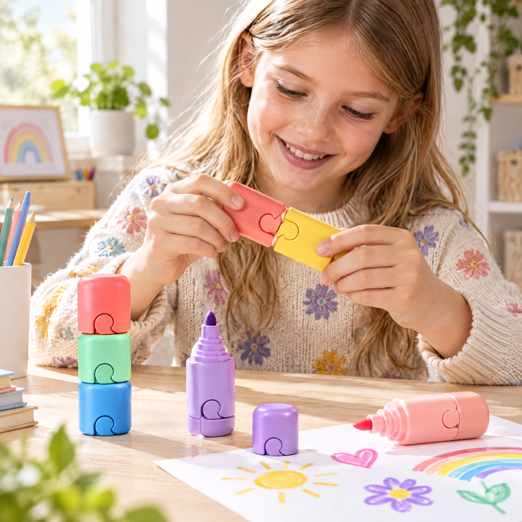 Aveldrin™ Stackable Mini Highlighter Set
