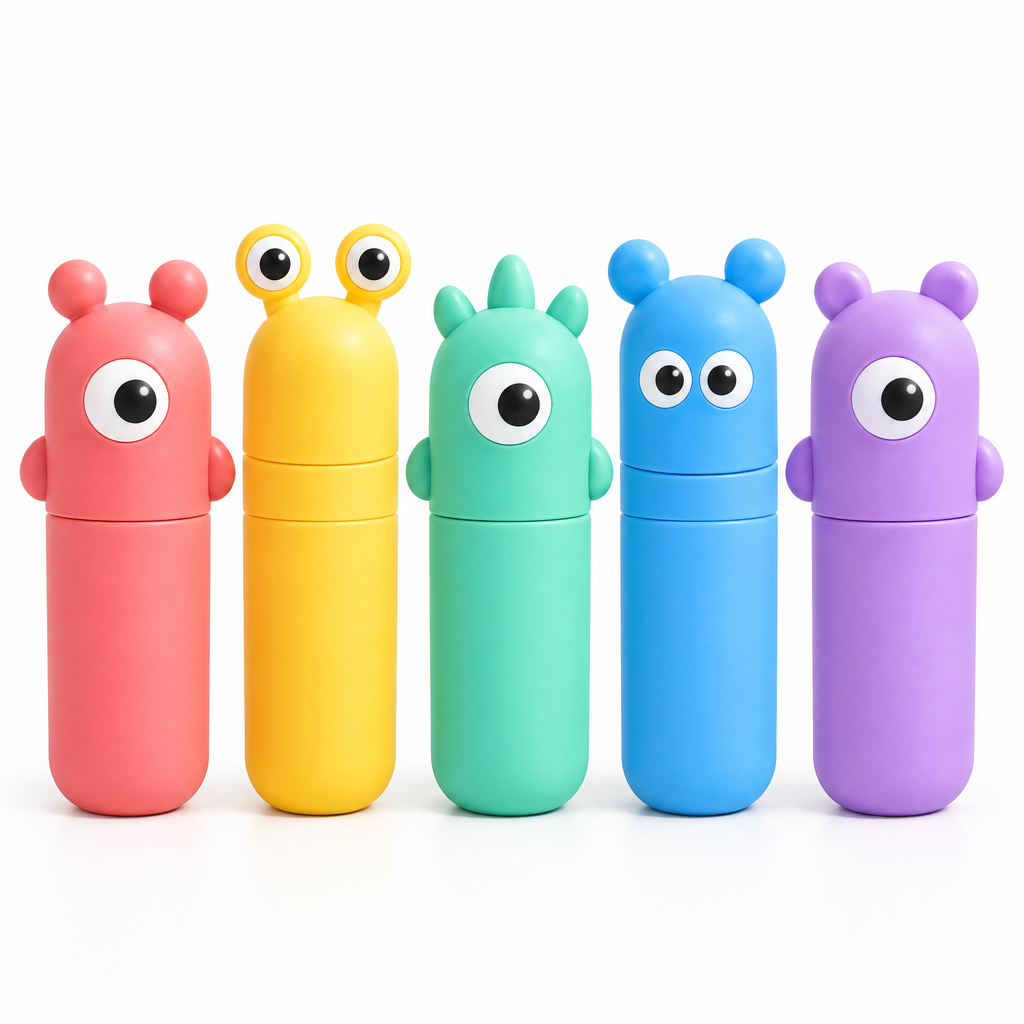 Aveldrin™ Cute Character Stamp Set