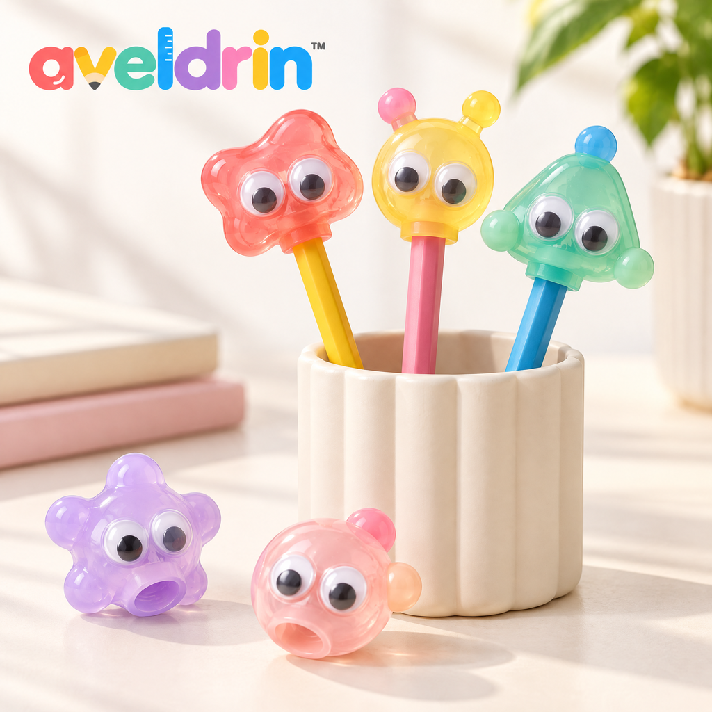 Aveldrin™ Googly Eye Pencil Topper Set