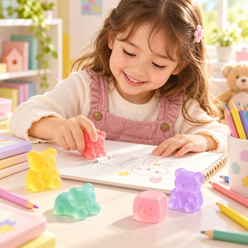 Aveldrin™ Colorful Squishy Bear Set
